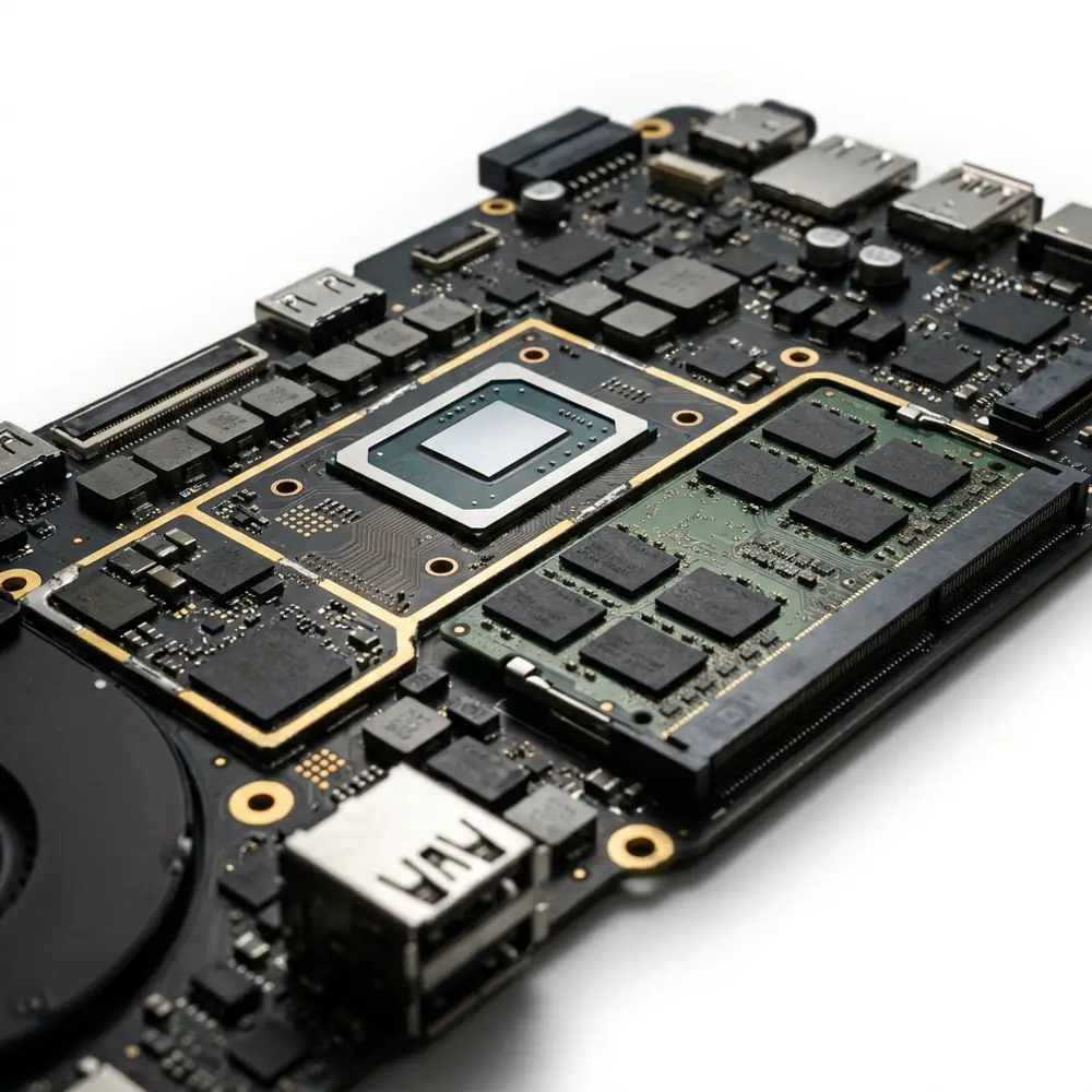 MacBook Pro 13" 2017 Logic Board (Touch Bar A1706) at N.N Laptop Lahore